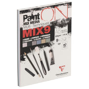 Drawing pad Mix Paint'On 250G 27 sheets (9 x 3 sheets) assorted A5 (5.8 x 8.3 in)