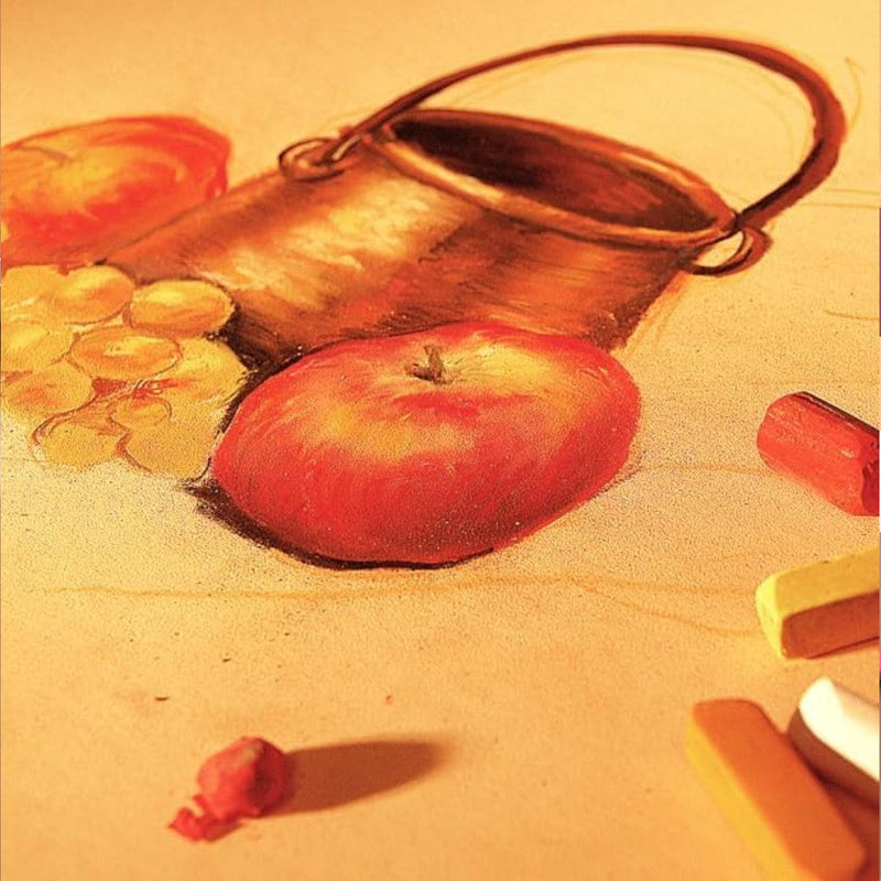 Pastelmat Pad N°3 360G  assorted 12 Sheets (11.8 x 15.7 in)
