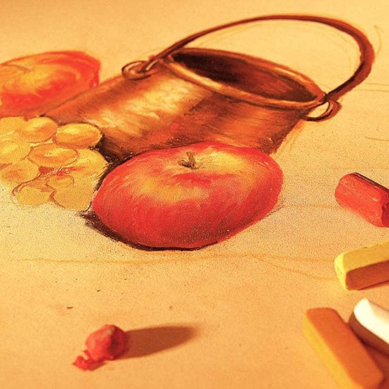 Pastelmat Pad N°1 360G assorted 12 sheets (9.4 x 11.8 in)