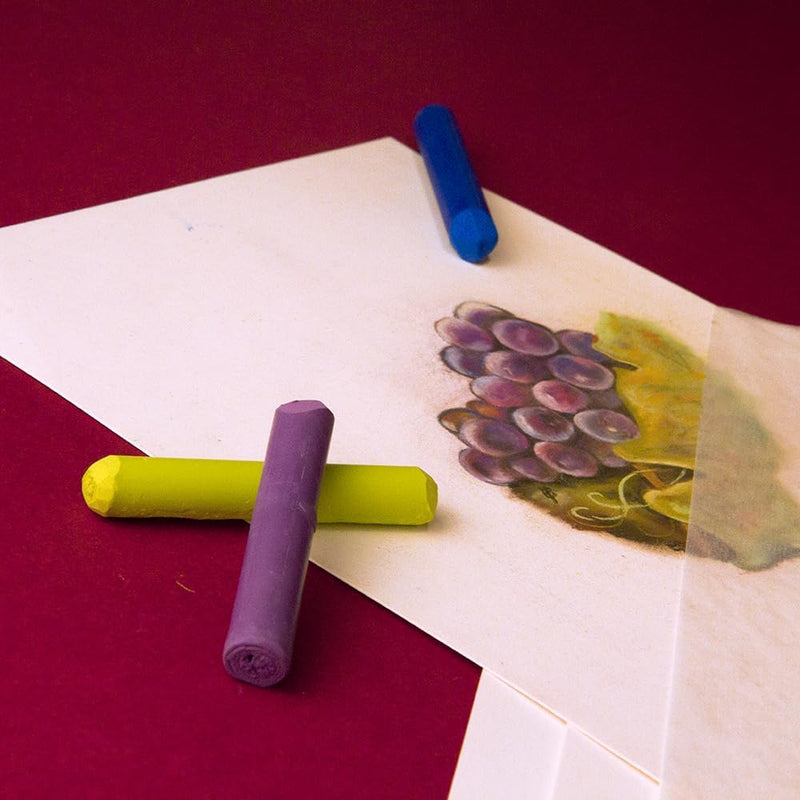 Pastelmat Pad N°3 360G white  12 Sheets (9.4 x 11.8 in)
