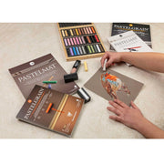 Pastelmat Pad N°7 360G  anthracite  12 sheets (7.1 x 9.4 in)