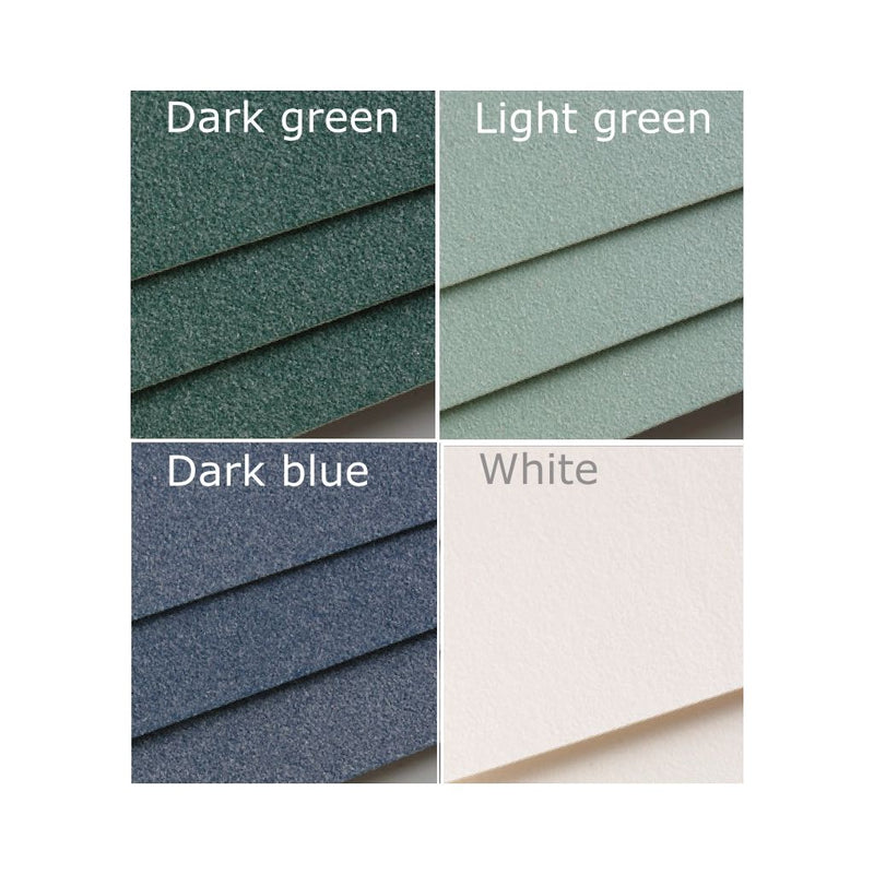 Pastelmat Pad N°5 360G  assorted  12 Sheets (7.1 x 9.4 in)