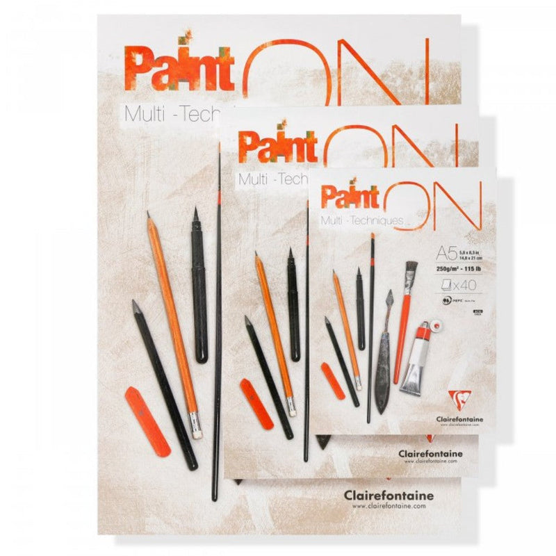 Painting on Multi Technic 250G  40 sheets A3 (11.7 x 16.5 in)