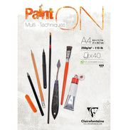 Painting on Multi Technic A4 250G 40 sheets A4 (8.25 x 11.75 in)