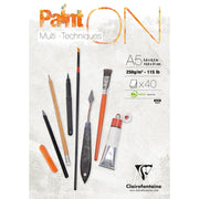 Painting on Multi Technic 250G 40 sheets A5 (5.8 x 8.3 in)