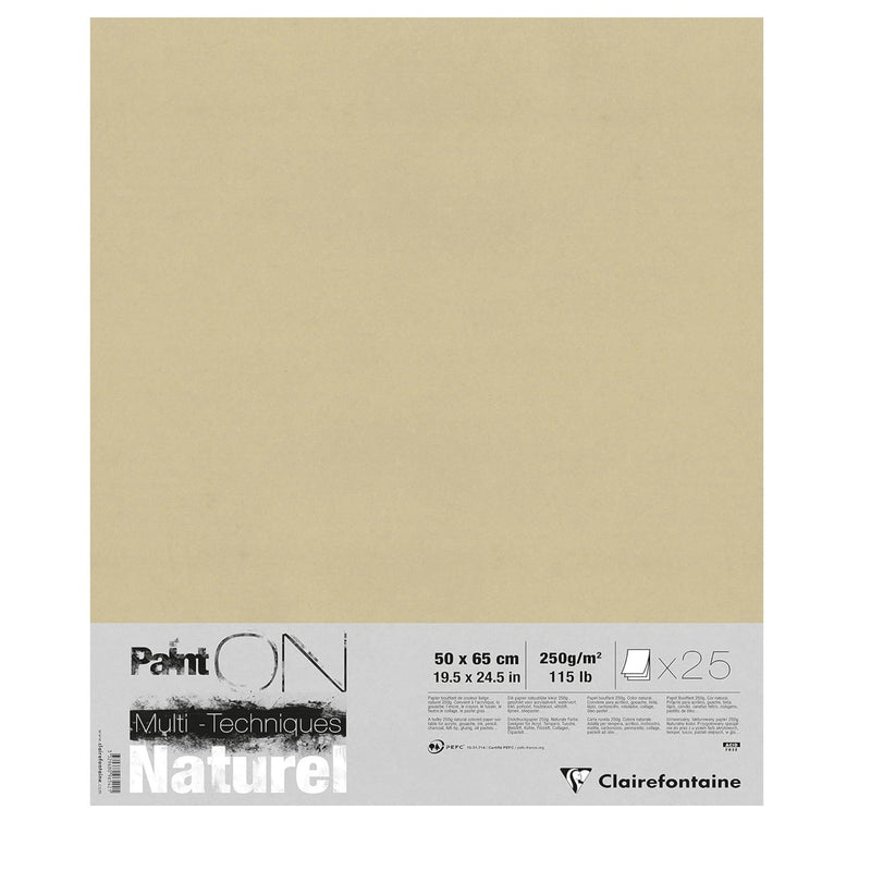 Paint'On Natural 250G 25 sheets (7.8 x 10 in)