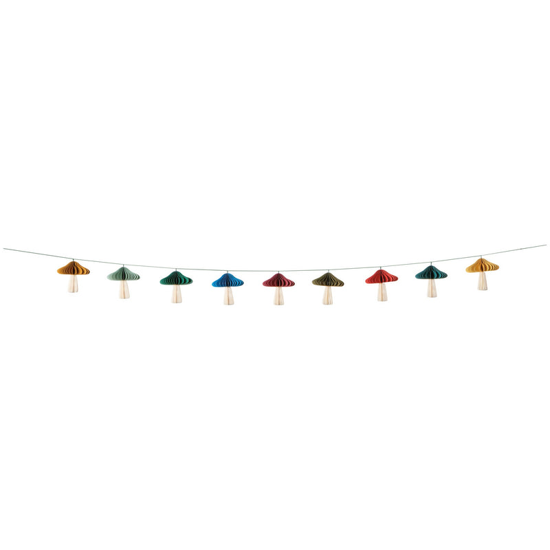 Danica - Mushroom Gems Honeycomb Paper Garland