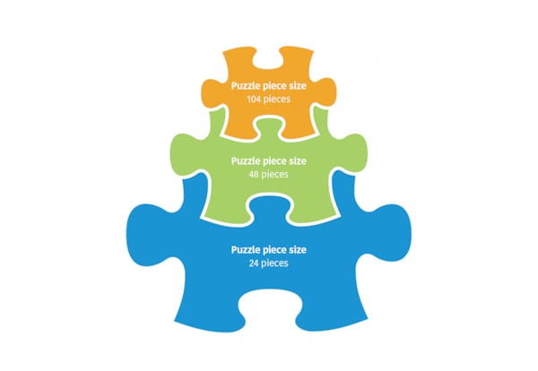 Eurographics - Connecting Pieces - 24 pc Assortment