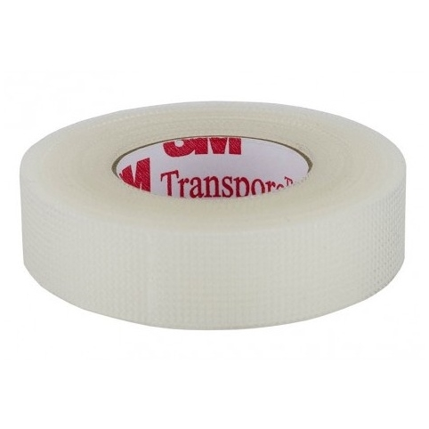 3M Transpore Medical Tape, Clear, 1/2 in x 10 yd (24 Rolls)