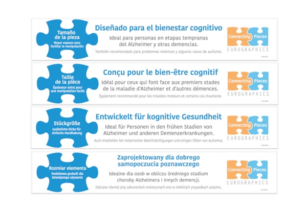 Eurographics - Connecting Pieces - 24 pc Assortment