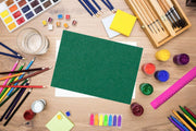 Maya Cardboard 270G antique green  25 sheets (19.7 x 27.6 in)