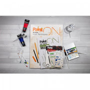 Grained Paint On Glued Pads 20 sheets A5 (5.8 x 8.3 in)