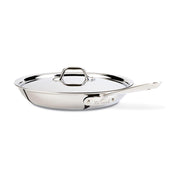 All-Clad - D3 Stainless 3 - Ply Bonded Cookware - Fry Pan with Lid - 12Inch