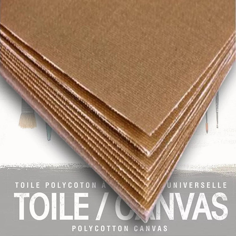 T. Sable natural canvas 210G polycotton pad 10 sheets A4 (8.25 x 11.75 in)