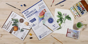Initiation watercolour pad Animals 15 sheets (2 sheets x 6 designs) 300G (11.8 x 15.7 in)