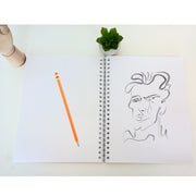 Sketchbook Media Mix wirebound 60 sheets 160G (87.8 x 12 in)