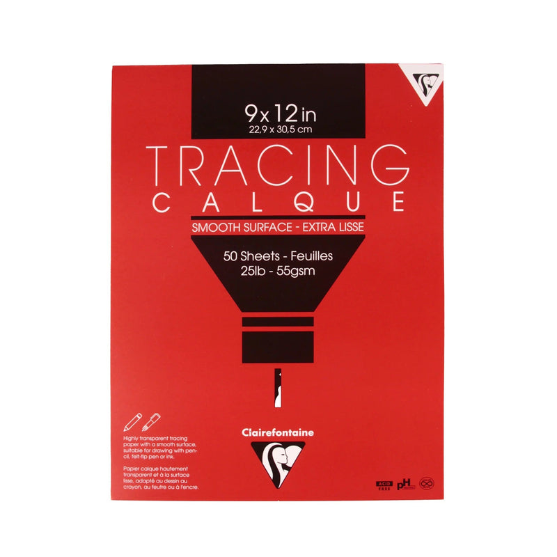 Tracing block 55G 50 sheets (9 x 12 in)