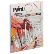 Paint'On 250G N°6 assorted Block 24 sheets A4 (3.3 x 4.3 in)
