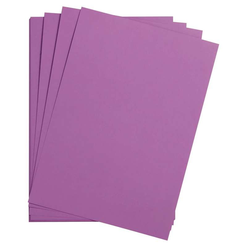 Maya Cardboard 185G violet 25 sheets (19.7 x 27.6 in)
