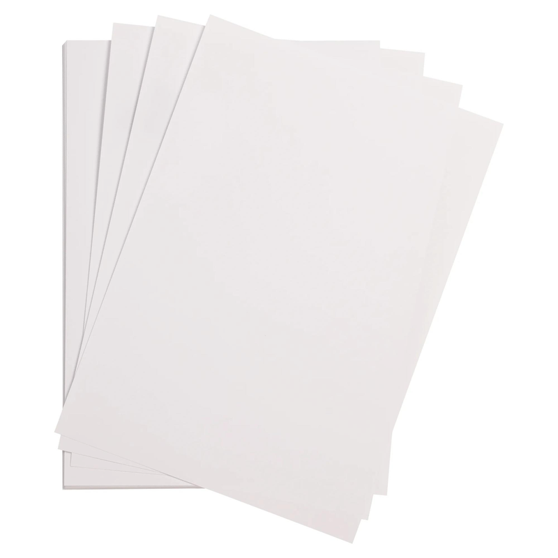 Maya Cardboard 185G white 25 sheets (19.7 x 27.6 in)