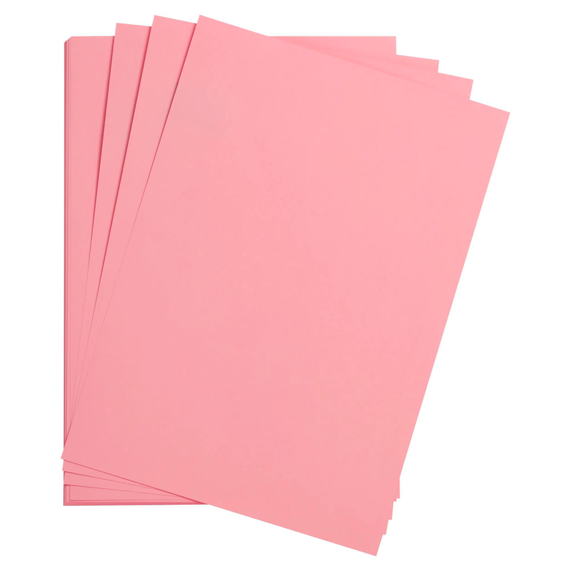 Maya Cardboard 185G pale pink 25 sheets (19.7 x 27.6 in)