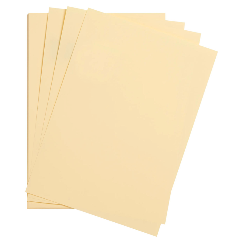 Maya Cardboard 185G cream 25 sheets (19.7 x 27.6 in)