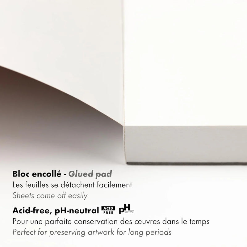 Clairefontaine - Aquapad glued pad A6 50sh 300g