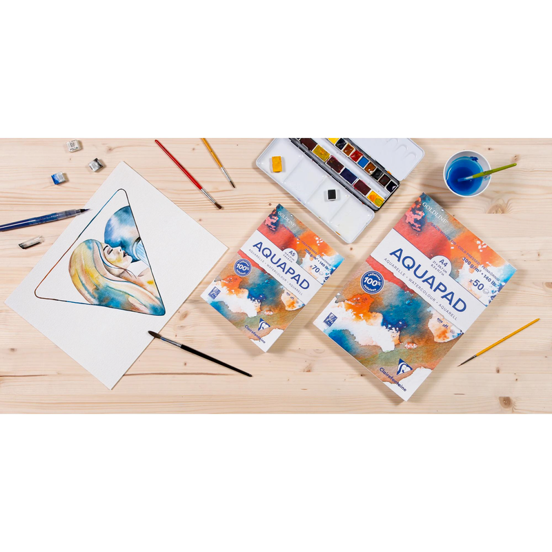 Watercolour Glued Pad Aquapad 300G 20 sheets A2