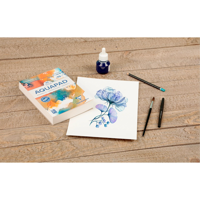 Watercolour Glued Pad Aquapad 300G 20 sheets A2