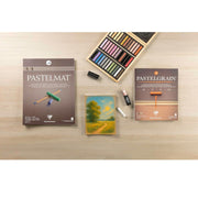 PastelGrain glued pad n°1 360G grey shades assorted 12 sheets (9.4 x 11.8 in)