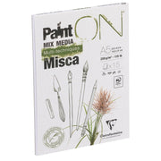 Glued Drawing Pad Paint'On Misca 250G 15 sheets A5 (5.8 x 8.3 in)