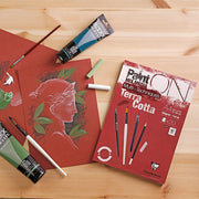 Glued Pad Paint'ON Terracotta 250G 20 sheets A5 (5.8 x 8.3 in)