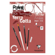 Clairefontaine Paint’On Terracotta pad – A4 / 21 × 29.7 cm
