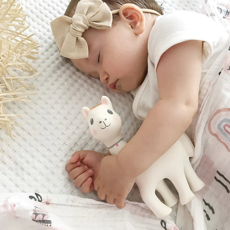 TIKIRI - LILITH THE LLAMA NATURAL RUBBER TOY 6.5"H