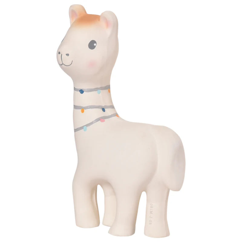 TIKIRI - LILITH THE LLAMA NATURAL RUBBER TOY 6.5"H