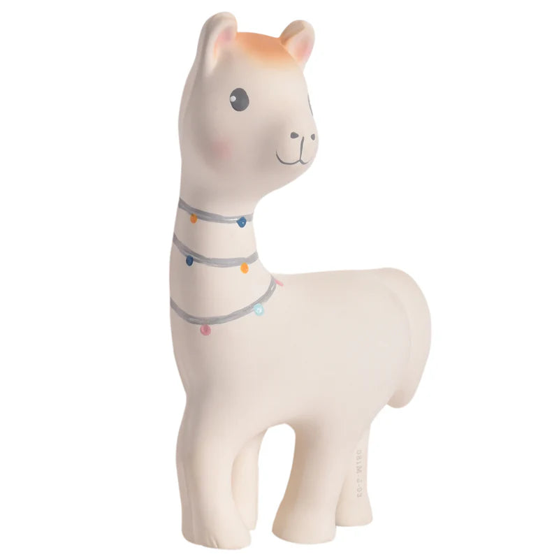 TIKIRI - LILITH THE LLAMA NATURAL RUBBER TOY 6.5"H