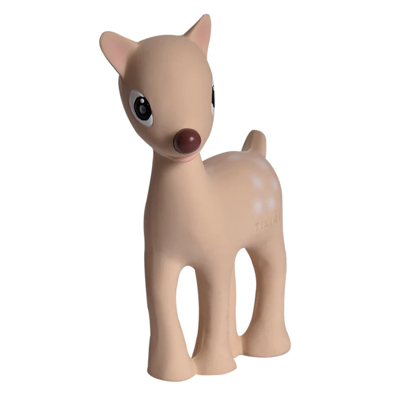 TIKIRI - RALPHIE THE REINDEER NATURAL RUBBER TOY 6.5"H