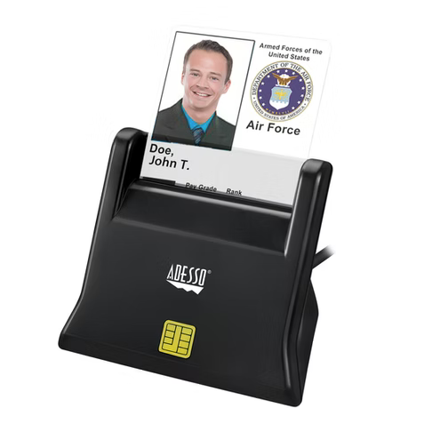 Adesso - Desktop Smart Carder Reader (TAA Compliant)