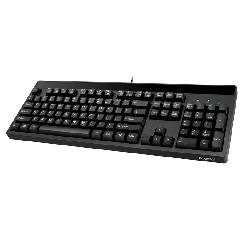 Adesso - Multi-OS Illuminated Mechanical VIA Compact Keyboard With CoPilot Ai Hotkey (USB/Brown Switch)