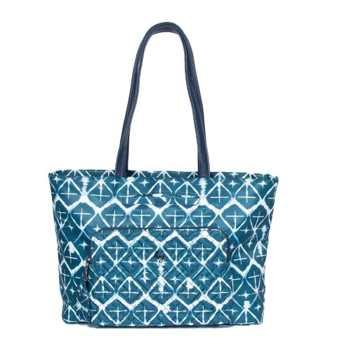 LUG Arpeggio Tote Bag in Diamond Navy