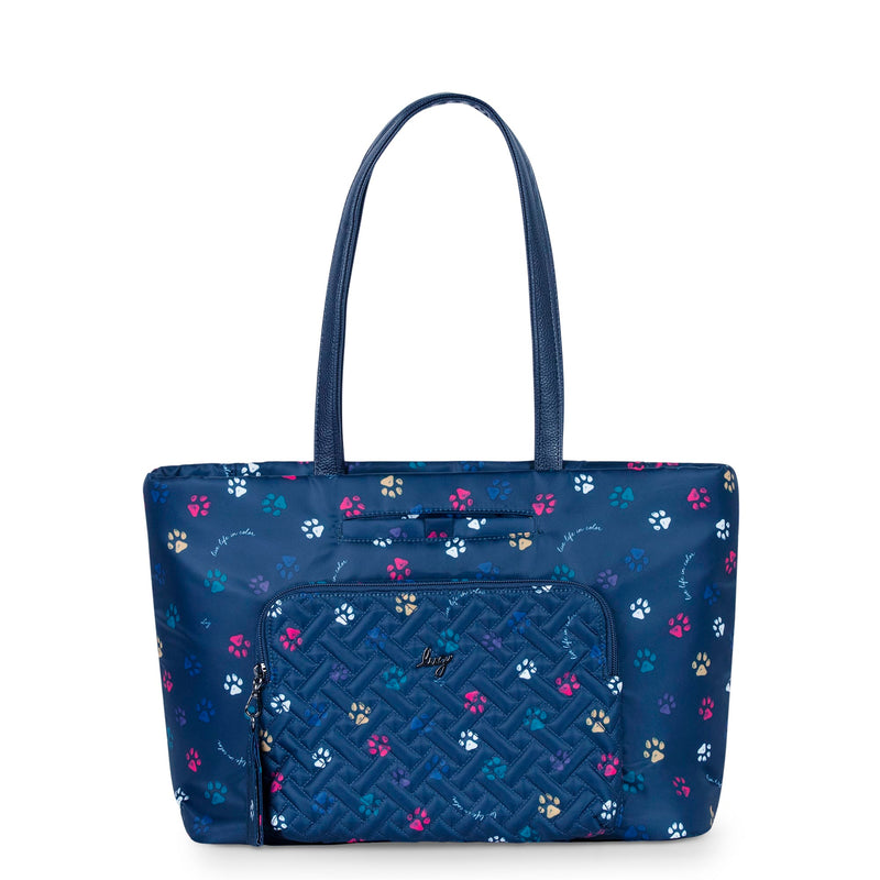 LUG Arpeggio Tote Bag in Paws Navy
