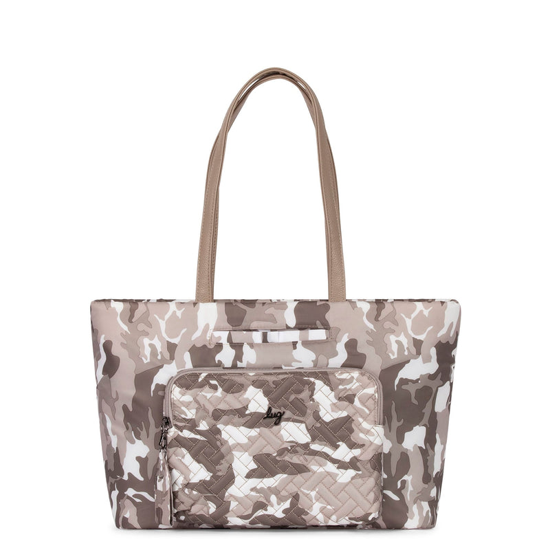 LUG Arpeggio Tote Bag in Camo Taupe