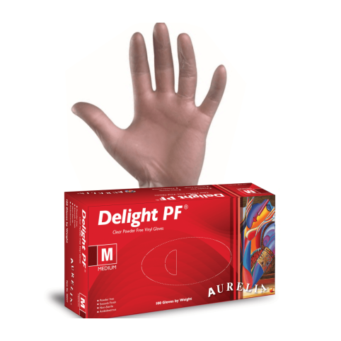 Belmonda - Gloves/Gant Vinyl DELIGHT  PF Smooth/SP Vinyle Lisse 38226 (100 Box) S/P
