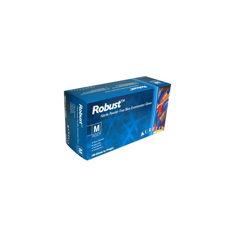 Belmonda - Gloves/Gant ROBUST Nitrile 93898 Bleu Micro Texture 100 box L/G