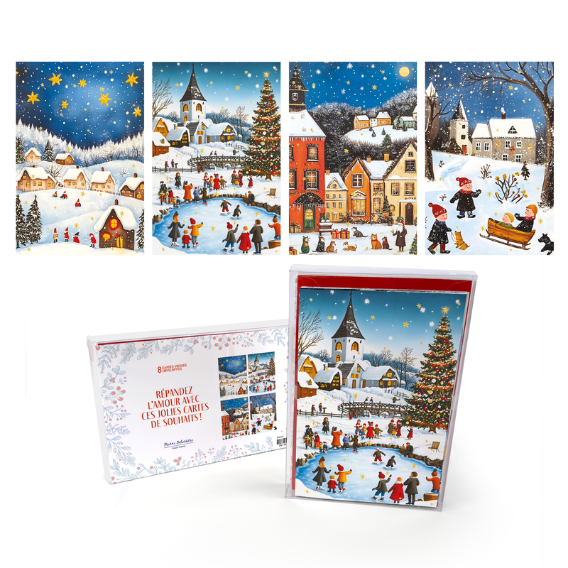 SIGNATURE HOLIDAY CARDS – SET OF 8 – UNDER THE STARS