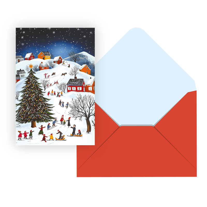 SIGNATURE HOLIDAY CARDS – IDV – UNDERNEATH THE TREE