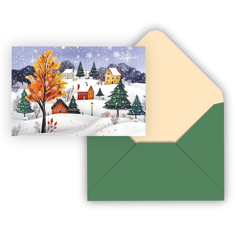 SIGNATURE HOLIDAY CARDS – IDV – SNOWED IN