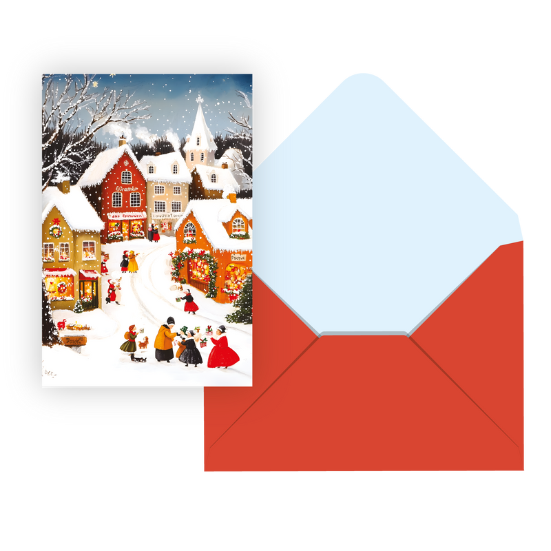 SIGNATURE HOLIDAY CARDS – IDV – VILLAGE PARTY