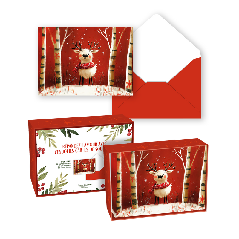 CARTE NOËL ENS./ 20: REINE