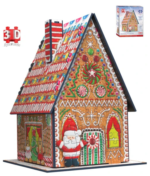 Eurographics - 3D Jigsaw Puzzle - Gingerbread House